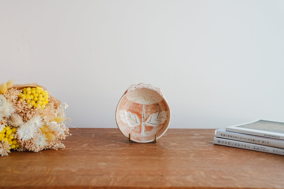 Hapun Pottery 拝志睦子 Small Plate HP17