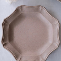 Mashiko Pottery Yoshizawa Brown Octagonal Plate