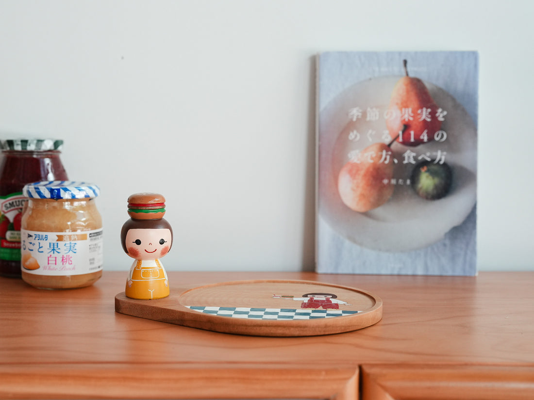 Kiezakka 木繪雜貨 Coffee Plate - Burger KZ05