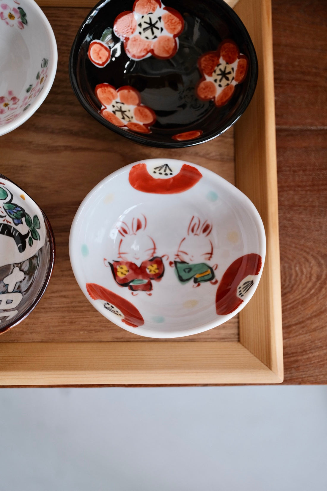 夕立窯 Japanese Style Small Plate Gift Set (Set of 6)