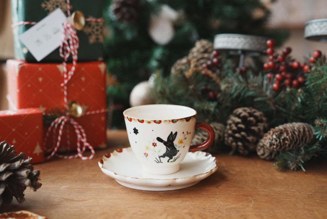 Misao Yajima 矢島操 Mug with Saucer Set MY04