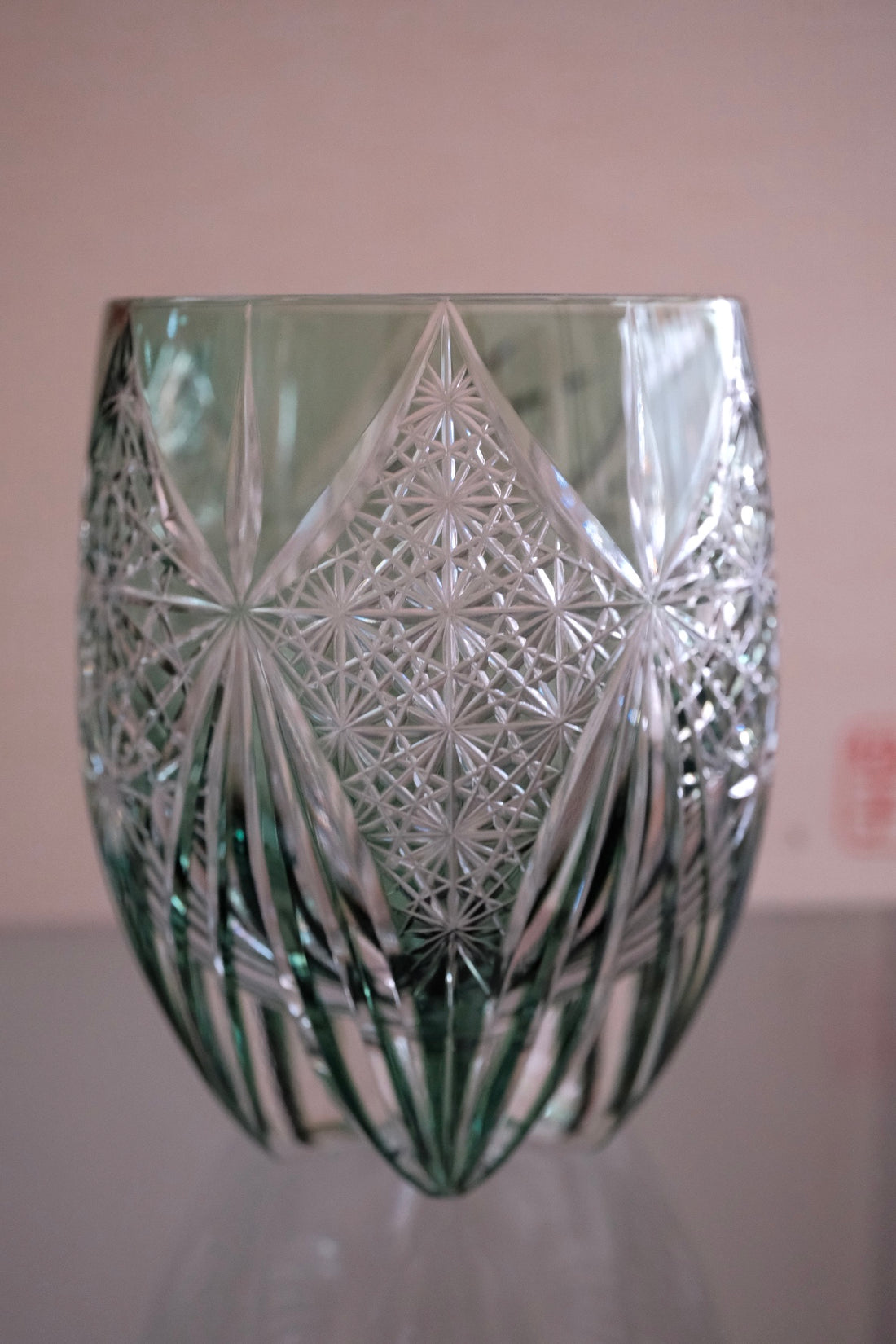 Kagami Crystal - Whiskey Glass, Edo Kiriko “Subaru”