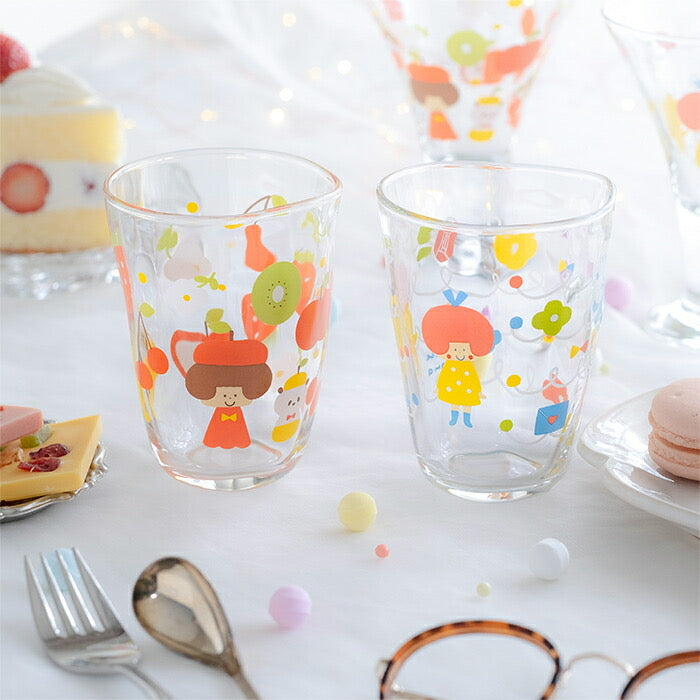 Aderia Glass Tumbler - Misutama Flower