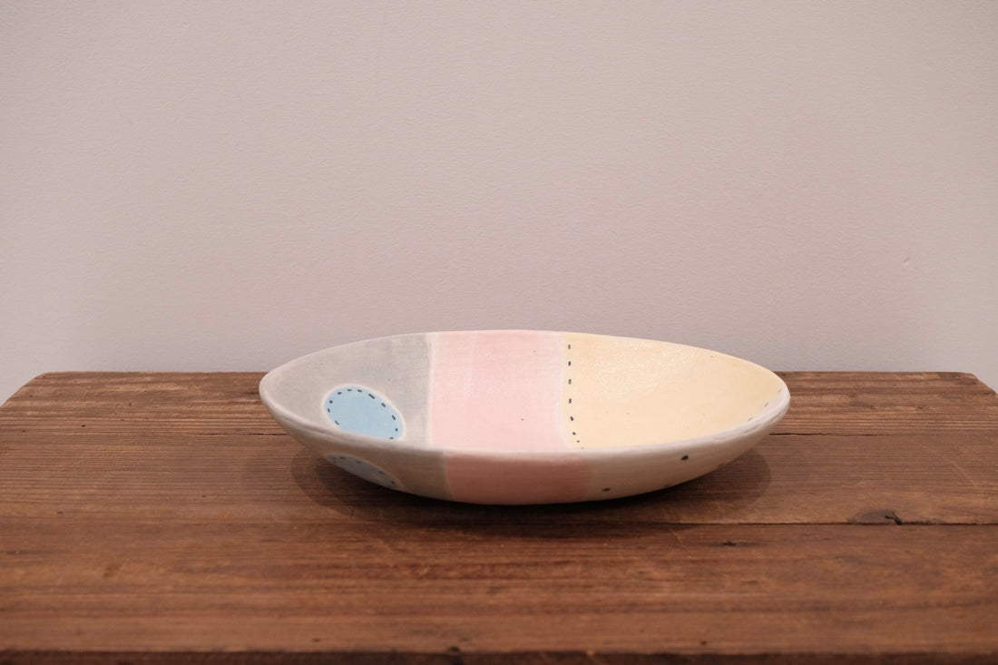 Emishi Kobo 池田匡優&美弥子 - Coloured Oval Plate Medium EK33