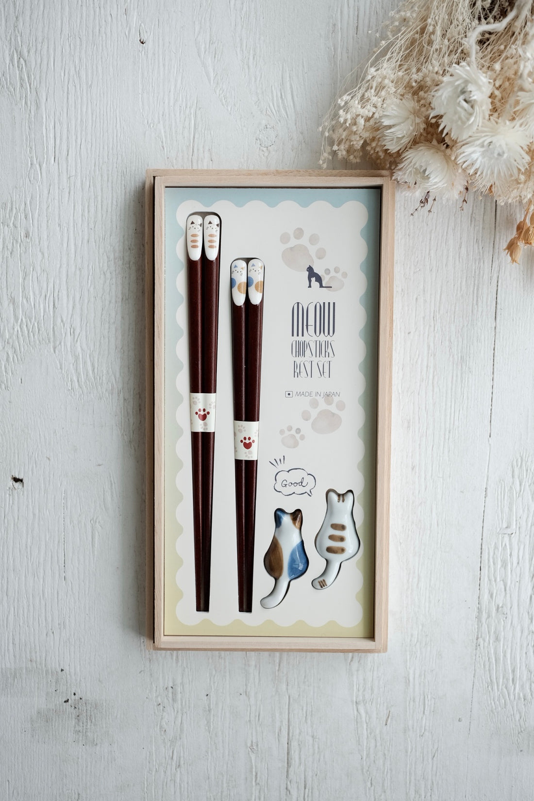 ISHIDA Chopsticks Gift Set - Cat