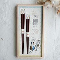 ISHIDA Chopsticks Gift Set - Cat
