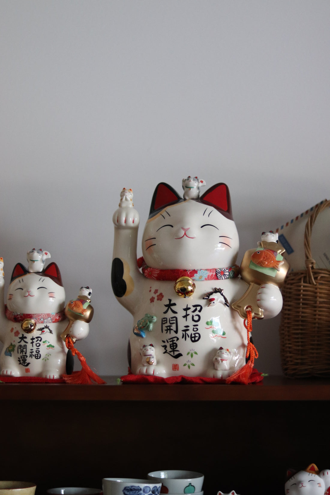 Maneki Neko The Big lucky cat 8.5