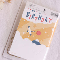Masao Takahata Lucky Cat Birthday Card