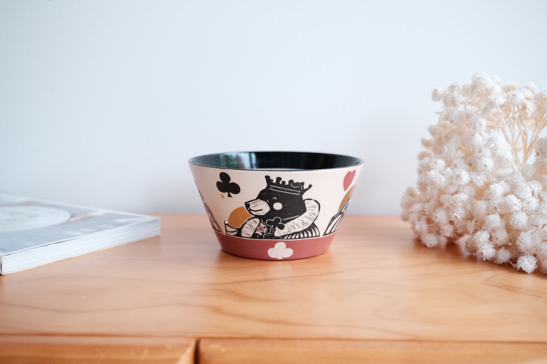 Shirogarasu Studio Poker Small Bowl BY18