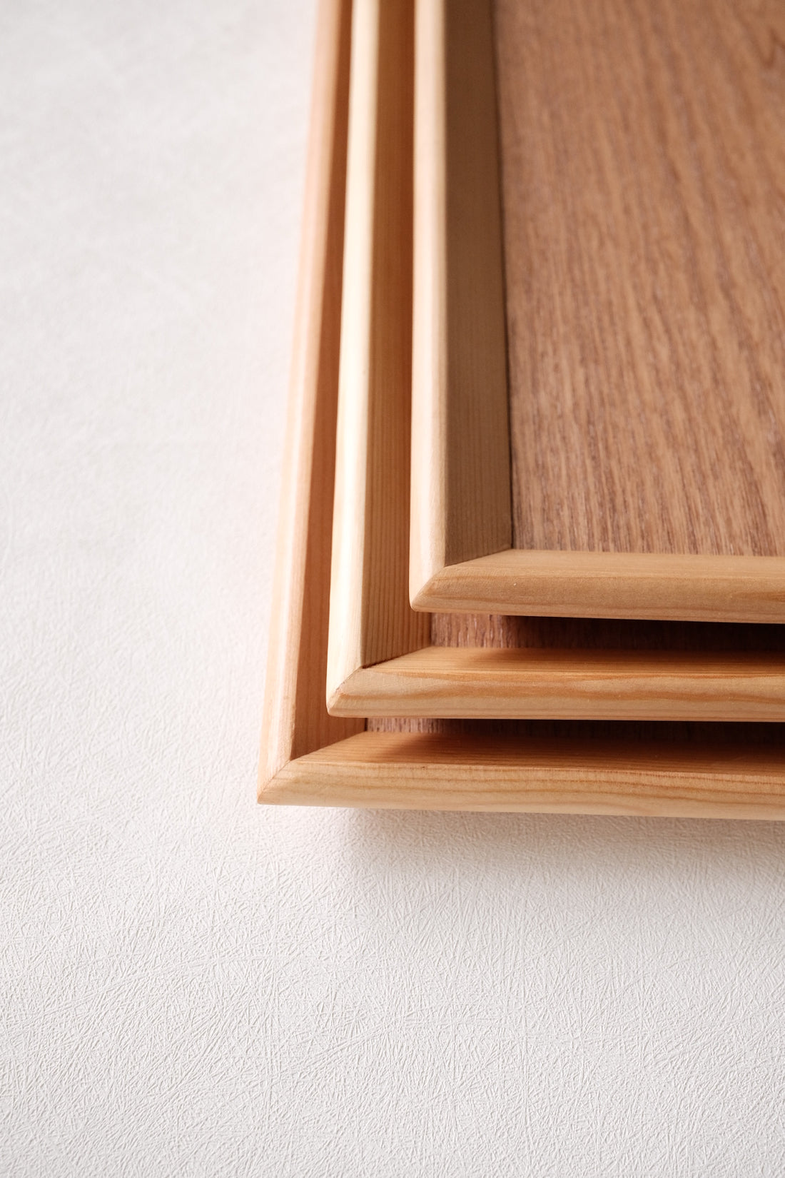 Natural Wood Serving Tray - Rectangular