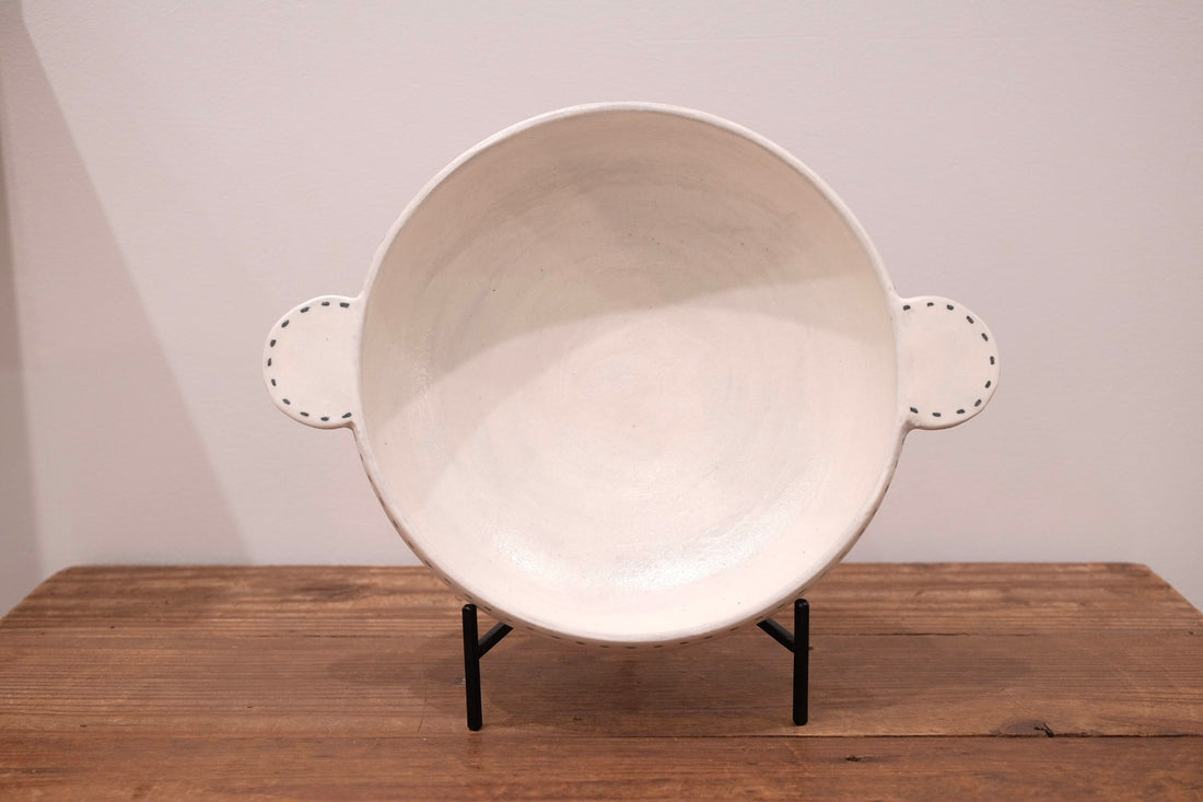 Emishi Kobo 池田匡優&美弥子 - Double Handled Plate EK18