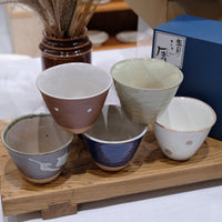 Japan Tableware 5-Piece Set [Koyou Multi-Cup Set]