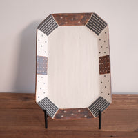 Emishi Kobo 池田匡優&美弥子 - Wide Octagon Plate Medium EK04