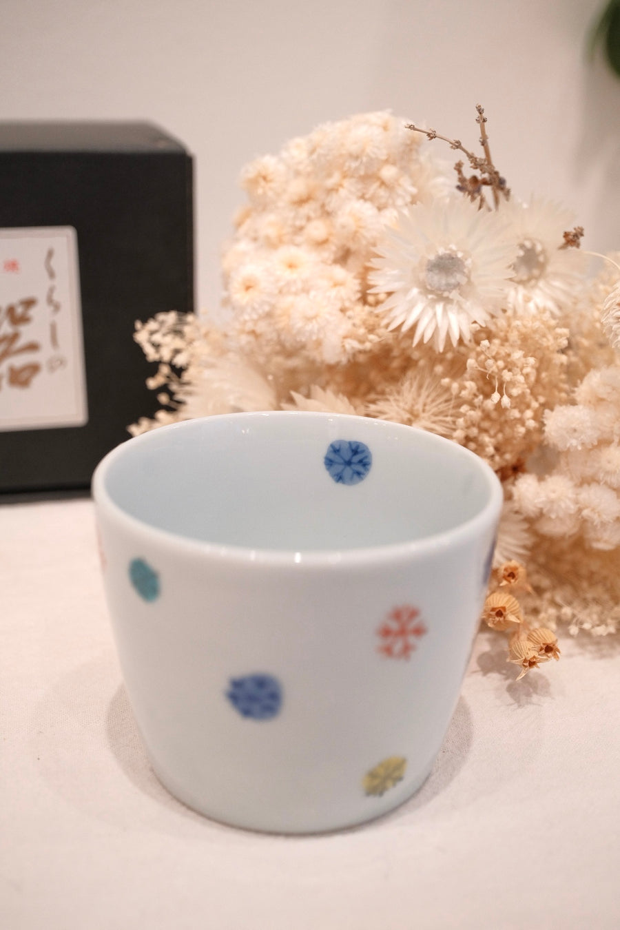 Arita ware Choko Cup - Snow Flake