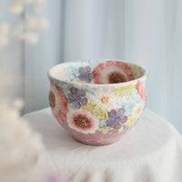 Seto Ware Flower Small Bowl