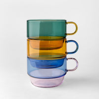 Amabro Ware Two Tone Stacking Mug Set
