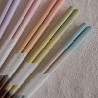 Japanese Natural Wood Chopsticks Pastel Collections