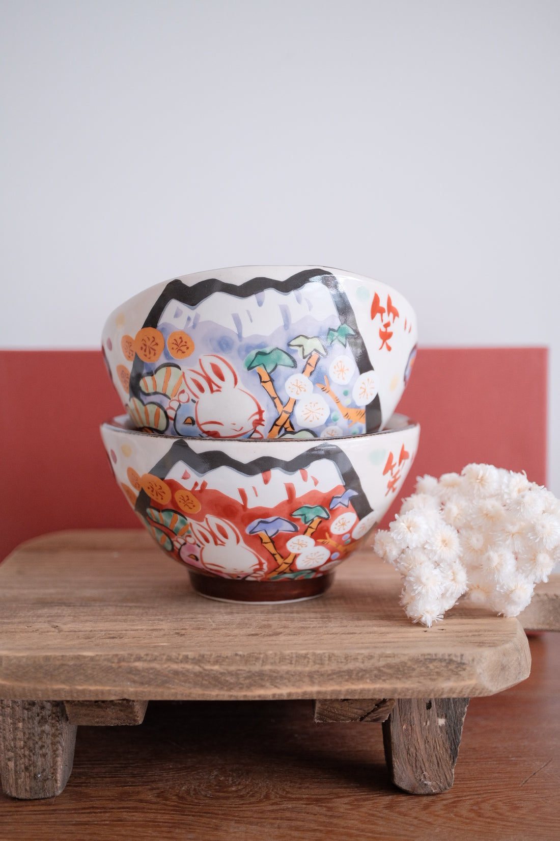 夕立窯 Fully Handmade Rice Bowl Set