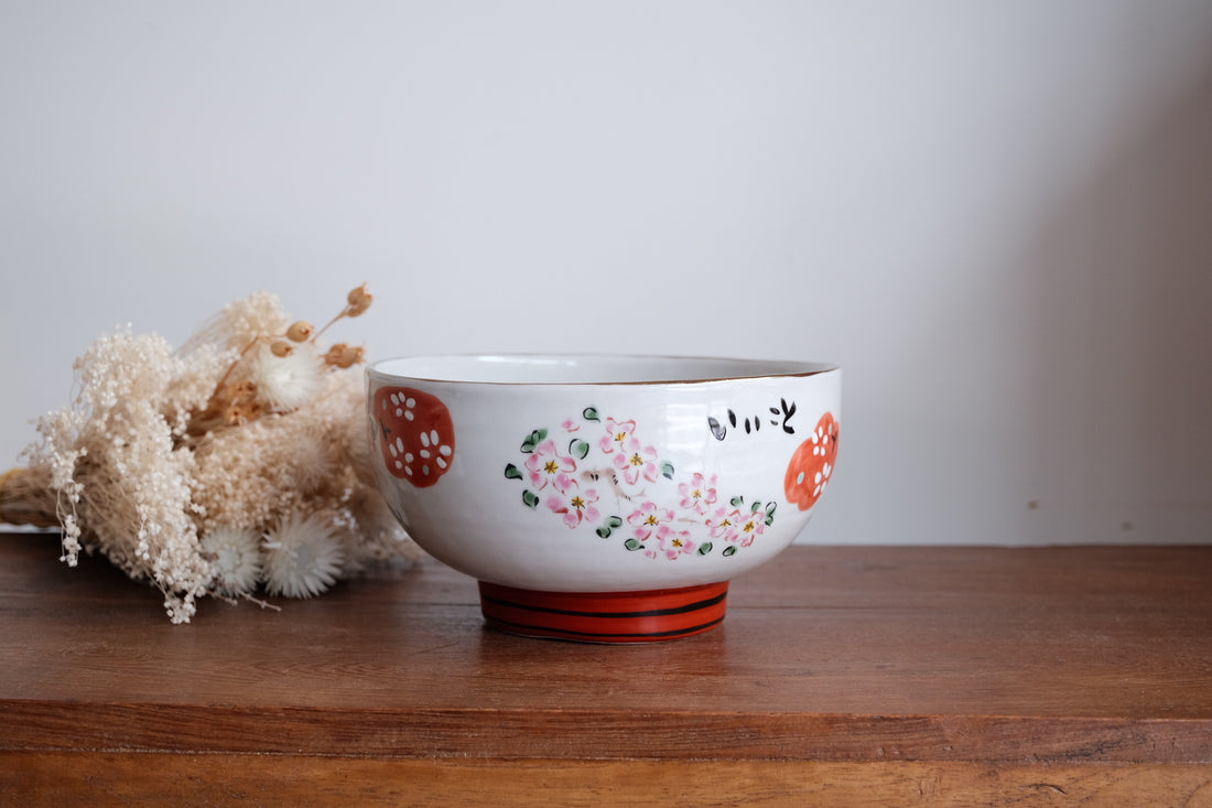 夕立窯 Japanese Style Ramen Bowl