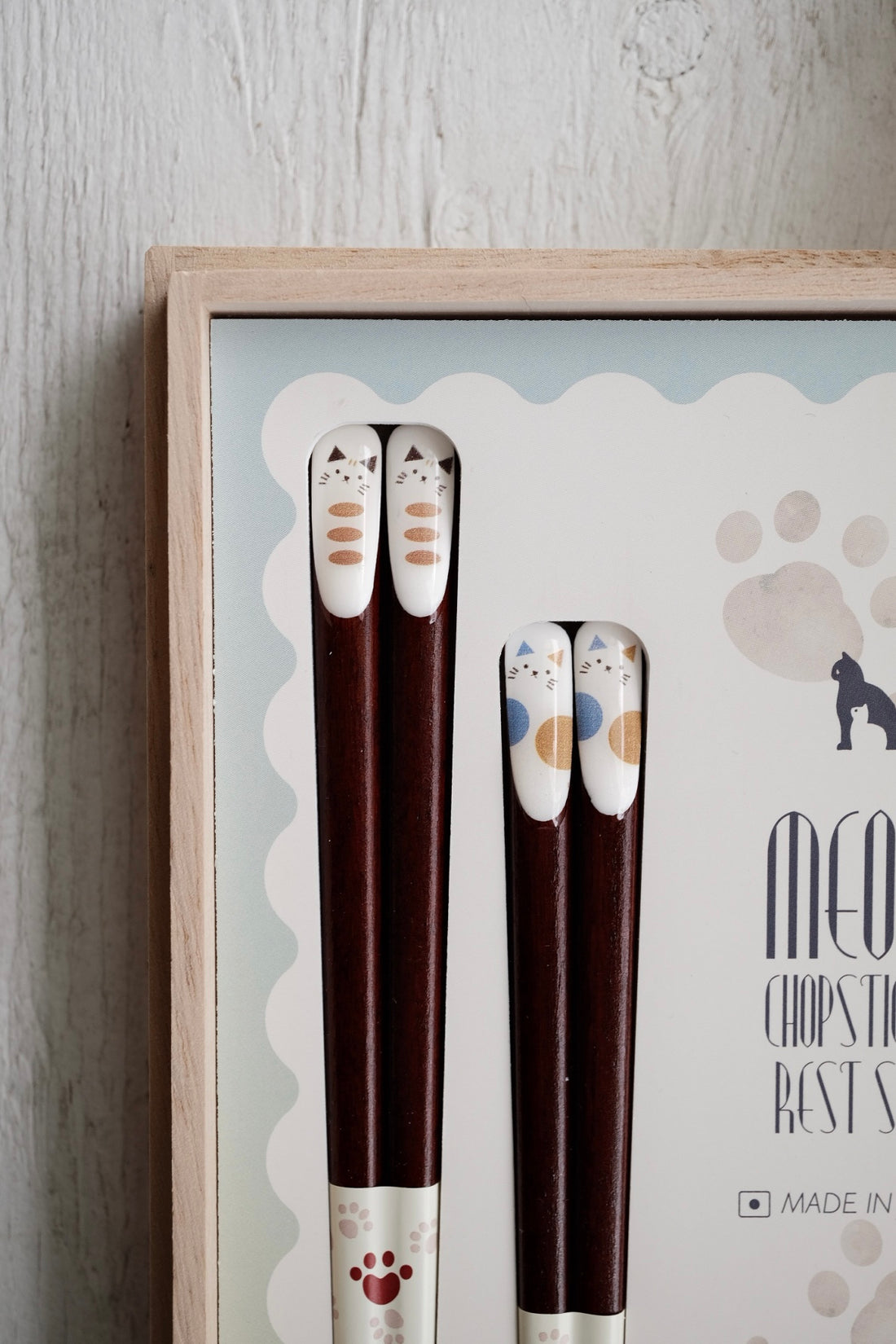 ISHIDA Chopsticks Gift Set - Cat