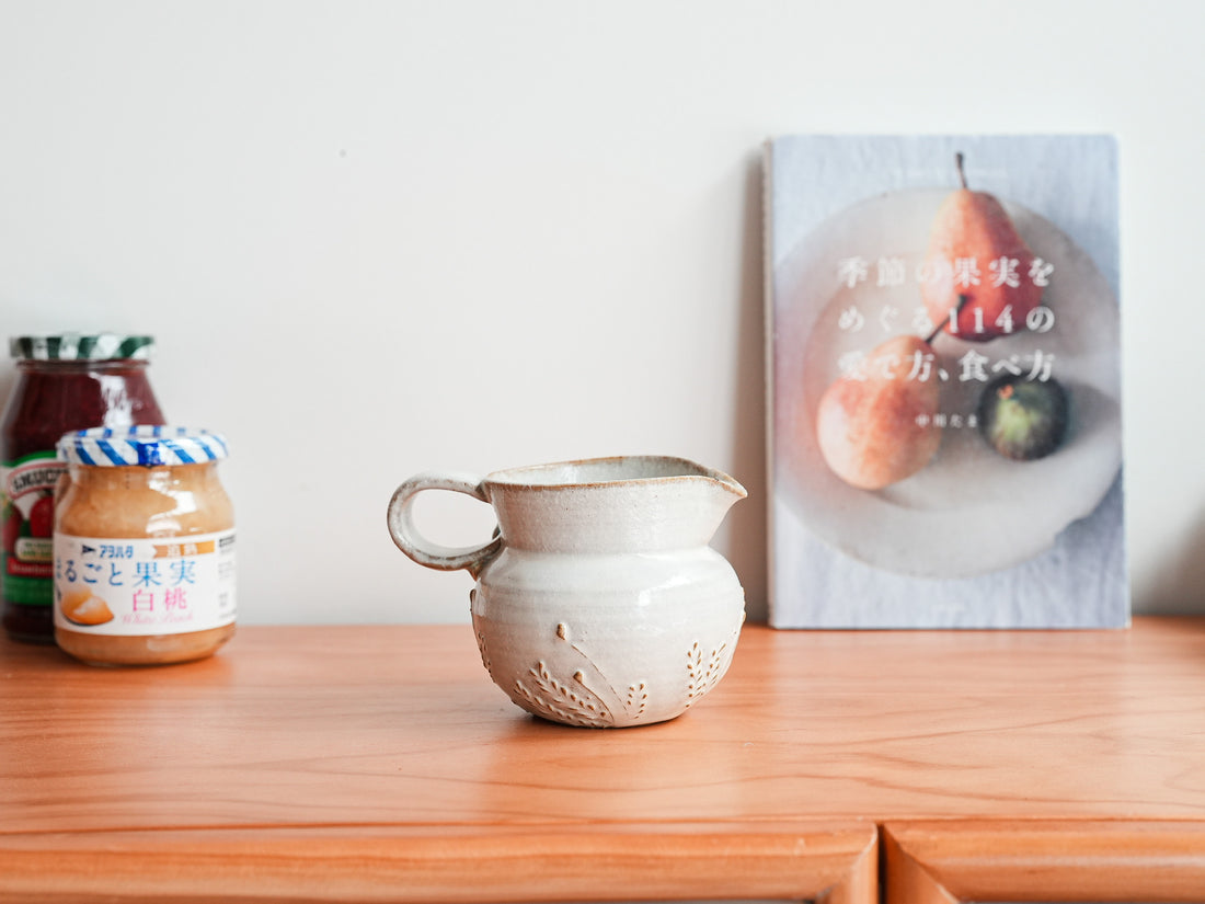 Satomi Motohashi 本橋里美 Bird and Flower Jug - Small SM21