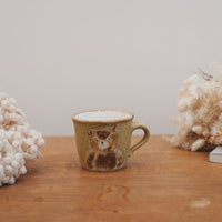 Tomoko Kubo コンガリ舍 Yellow Bear Mug TK08