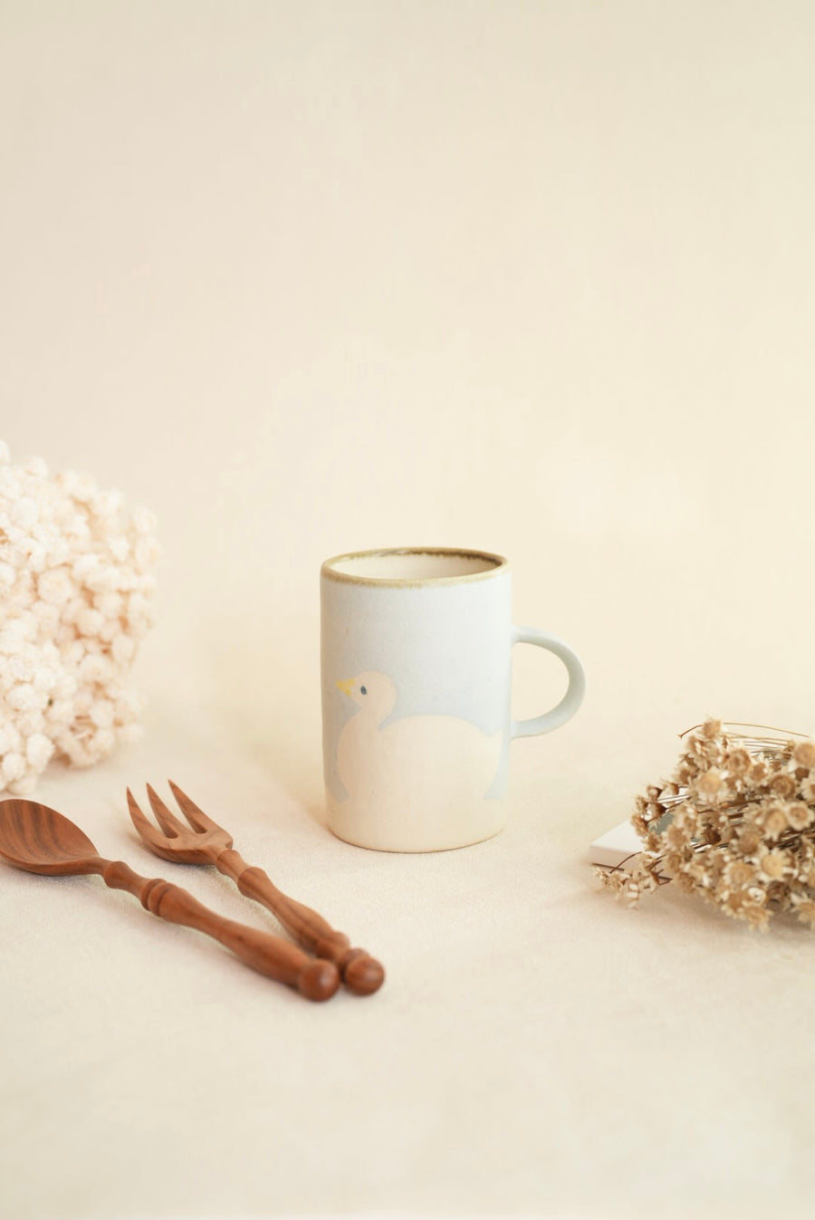 Makiko Sato 佐藤牧子- Duck Tall Mug MS18