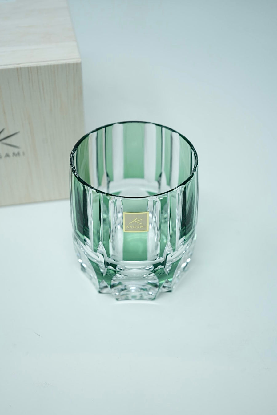 Kagami Crystal - Whiskey Glass "Bamboo Stem Series"