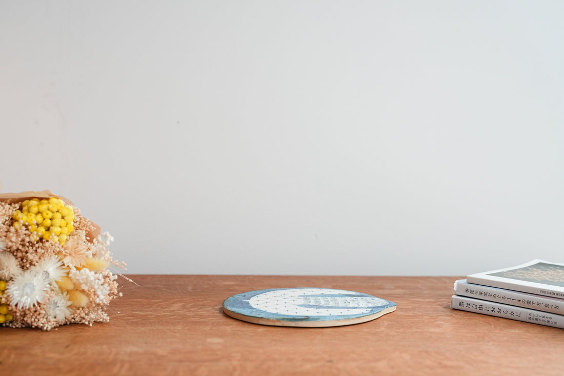 Hapun Pottery 拝志睦子 Flat Plate HP10