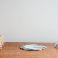 Hapun Pottery 拝志睦子 Flat Plate HP10