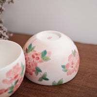 Baizhi Studio - Wild Rose Cat Coffee/Tea Egg Shape Cup