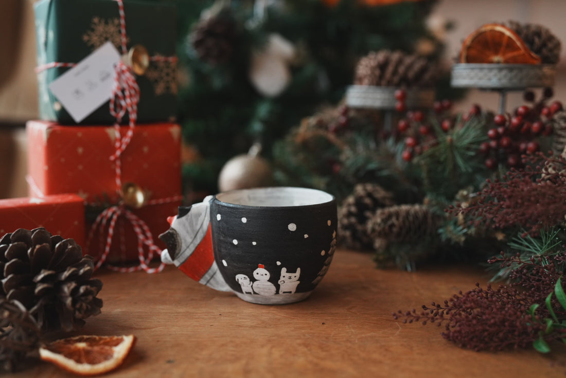 Fumiko Tsuchihashi 土橋文子 - Christmas Mug FT22