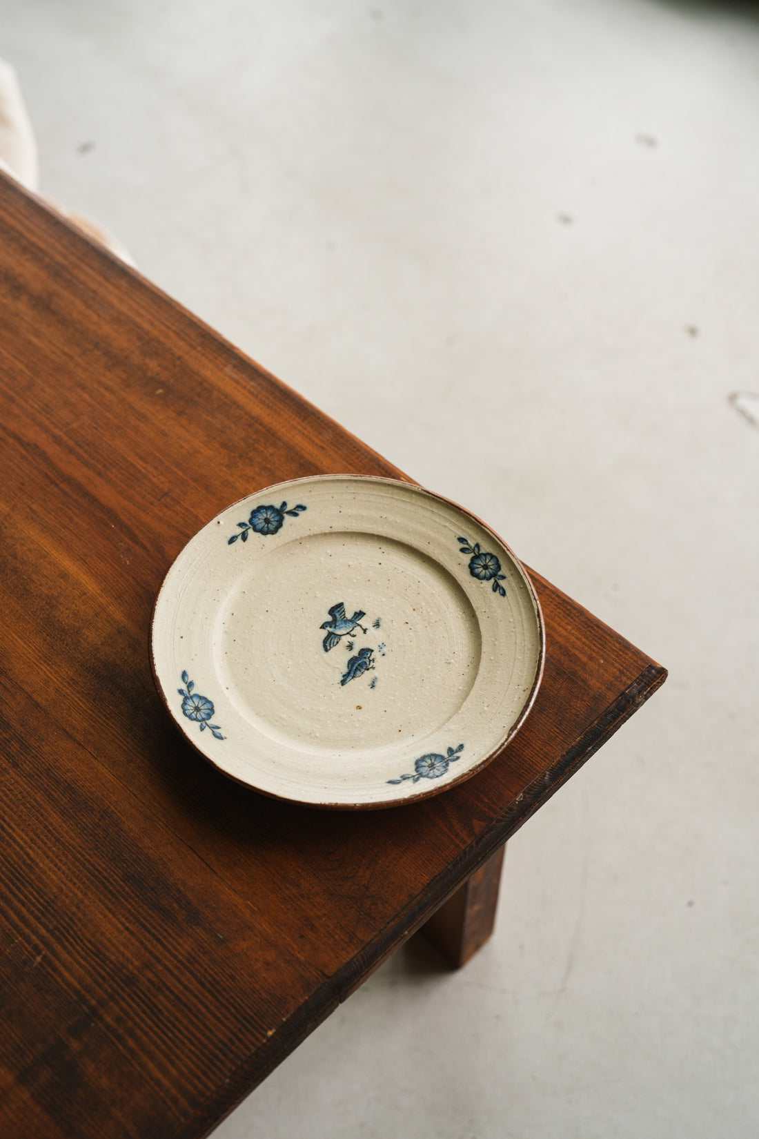 Shinko Nakanishi 中西申幸 Bird Large Plate SN12