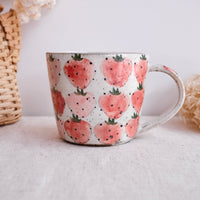 Asako Yamaguchi 山口麻子 Strawberry Large Mug AI08