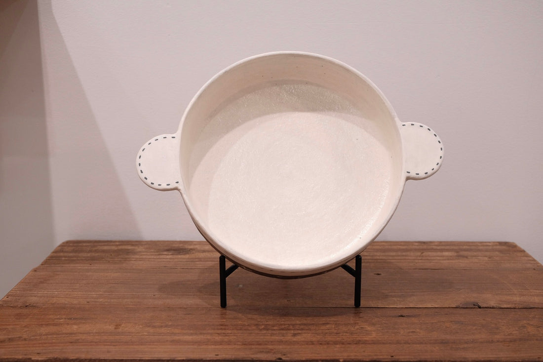 Emishi Kobo 池田匡優&美弥子 - Large Double Handled Bowl EK14