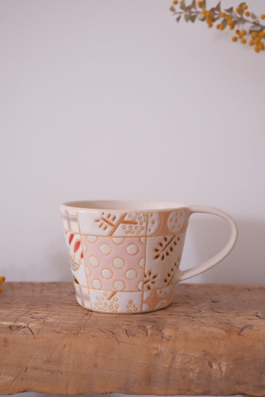 Makiko Furukawa 古川真紀子  Leaf Mug - Medium