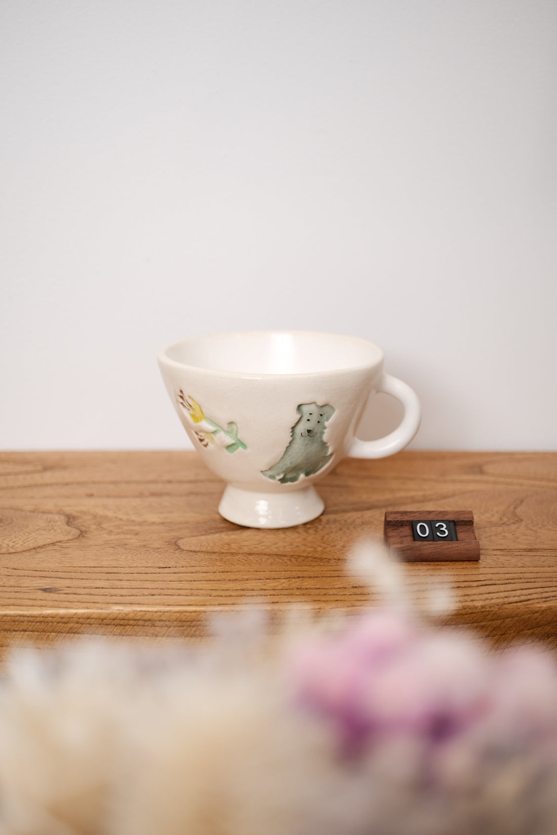 Fukuda Yuko 福田友子 Pedestal Mug FU04