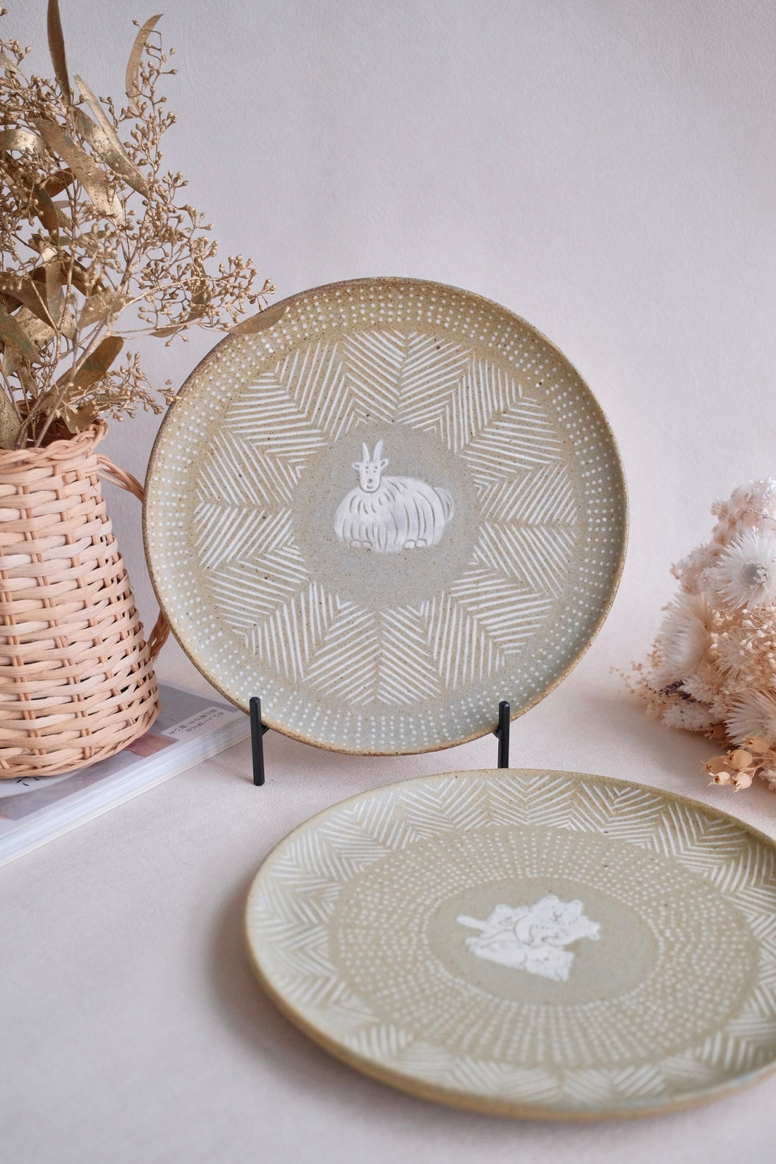 Ayane Hamada 濱田綾音 Large Animal Plate AY11