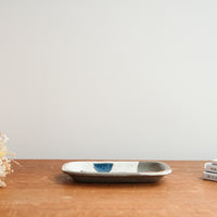 Hapun Pottery 拝志睦子 Rectangle Plate HP11