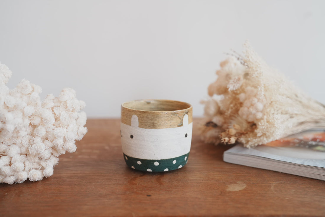 Fumiko Tsuchihashi 土橋文子 - Animal Mug FT02 #6