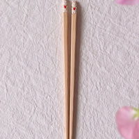 Ayataro Chopsticks - White Rabbit with Heart- aya05