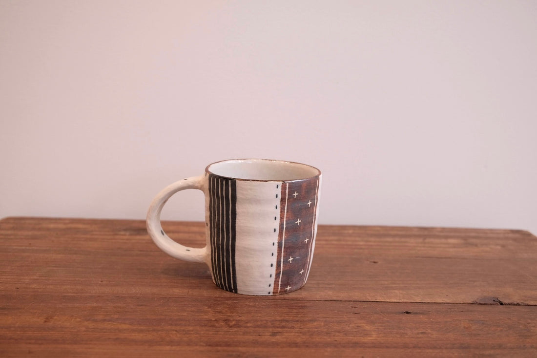 Emishi Kobo 池田匡優&美弥子 - Straight Mug EK06