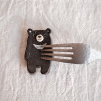 Tsubouchi Mayumi 坪内真弓 Bear Shaped Chopstick Rest MT13