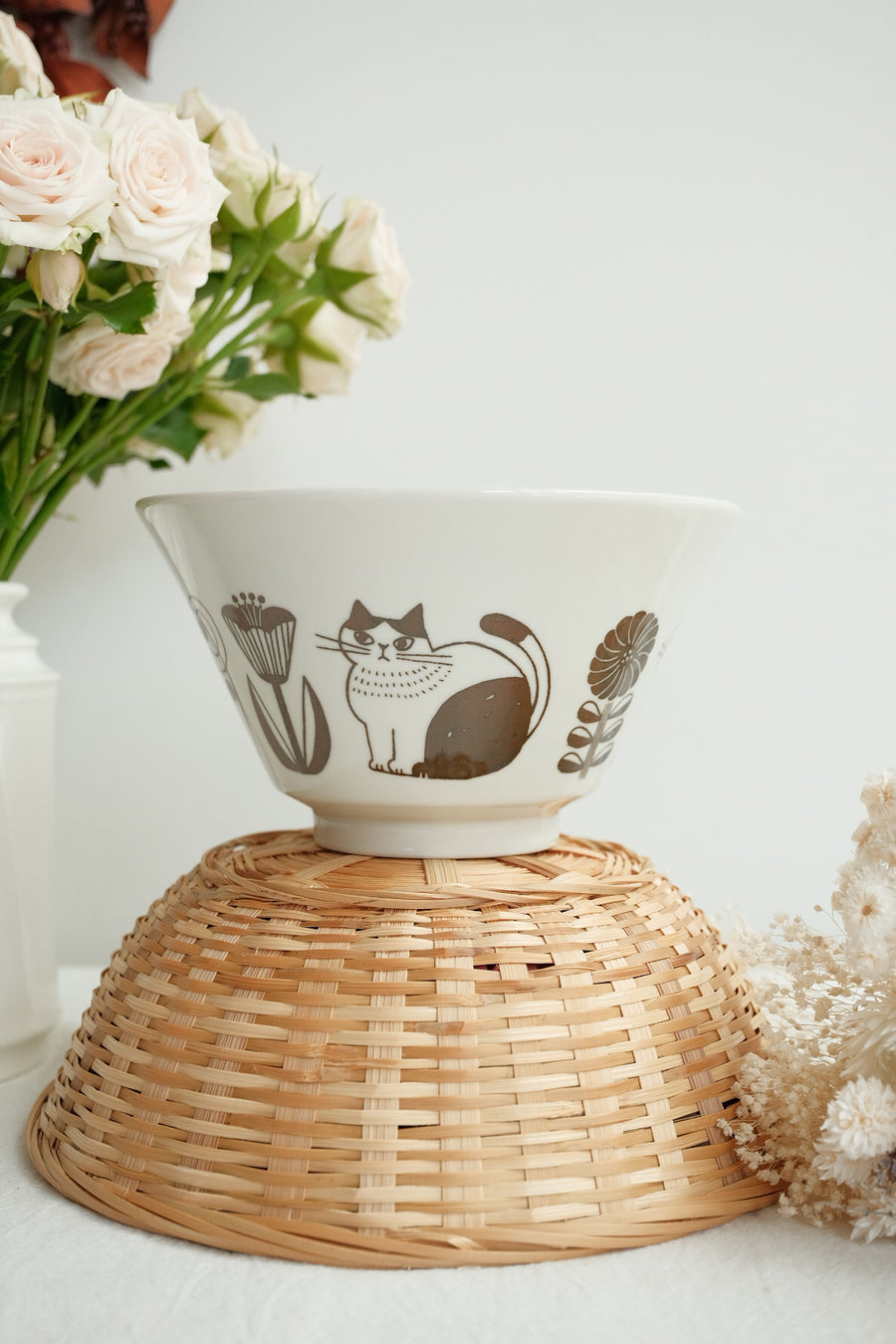 Hasami Ware Ramen Bowl Cat Collection