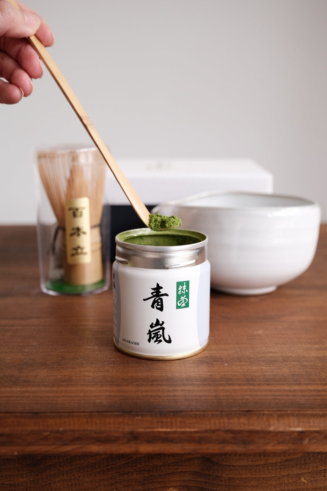 Hasami Ware Kataguchi Matcha Bowl Set