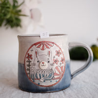 Tsubouchi Mayumi 坪内真弓 Hand Painted Mug MT09 - #5