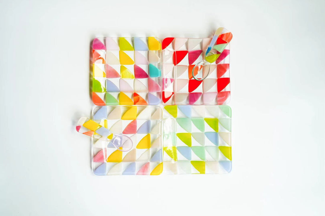 Tenkiame 天氣雨 Square Plate TN05