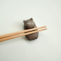 Japanese Coneco Natural Wood Chopstick and Chopstick Rest