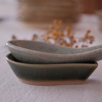 Japan Made Ceramic Spoon and Spoon Rest