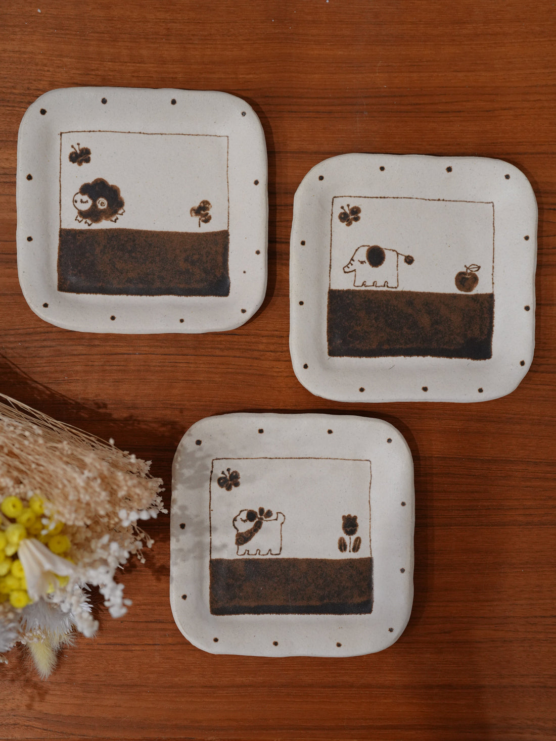 Marubankojo 丸伴工場 - Square Plate MR13